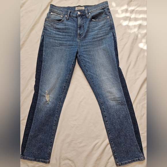 Madewell Denim - The High-Rise Slim Boyjean